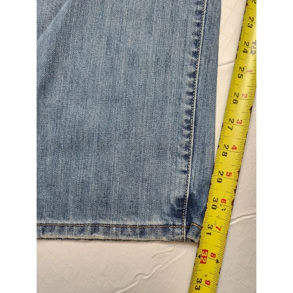 Levis 501 Jeans Mens 38x32 Blue Medium Wash‎ Straight Leg Button Fly Denim Pants